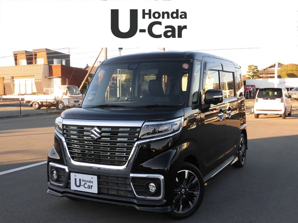 &nbsp;スズキ　スペーシアカスタム&nbsp;ハイブリッドＸＳ全方位モニター用カメラパッケージ装着車｜伊勢御薗店