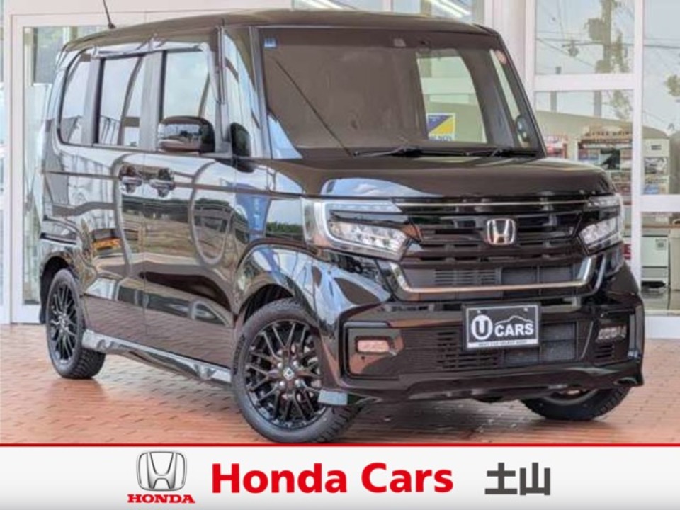 &nbsp;Honda　N-BOX&nbsp;カスタム660Lターボ スタイル+ブラック｜土山店